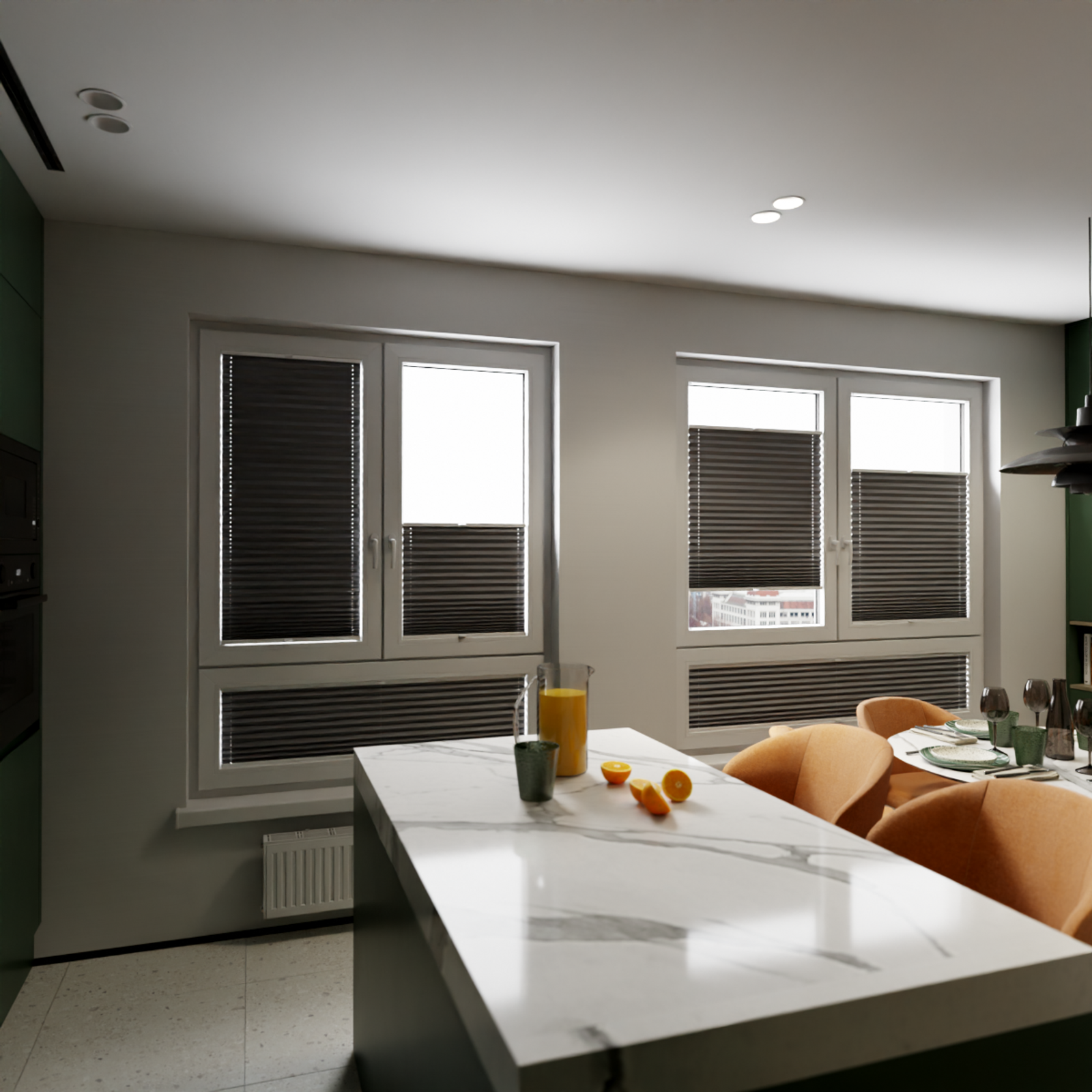 Jaloustore COSIFLOR® Plissee Merano Grau - Bild 11