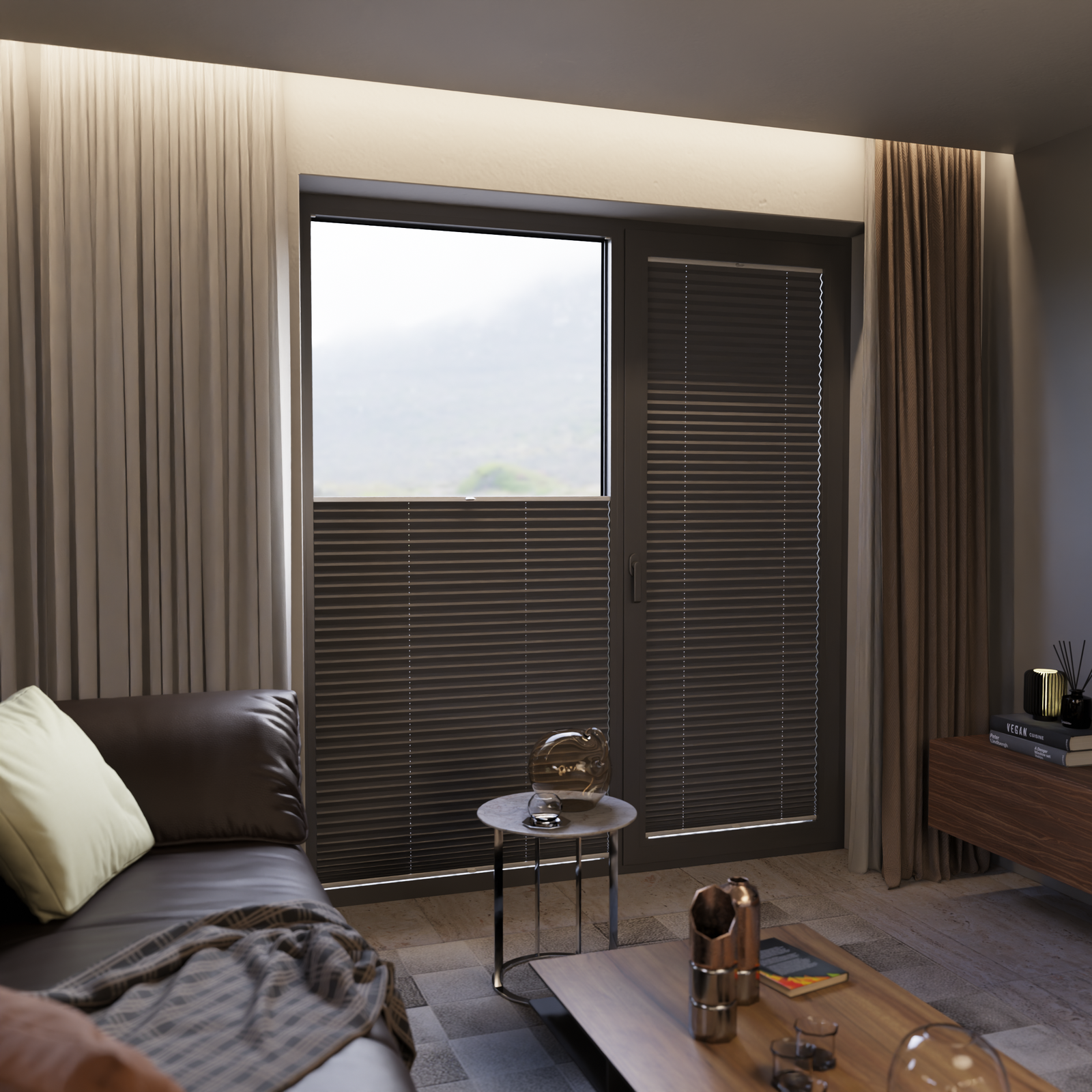 Jaloustore COSIFLOR® Plissee Merano Grau - Bild 14