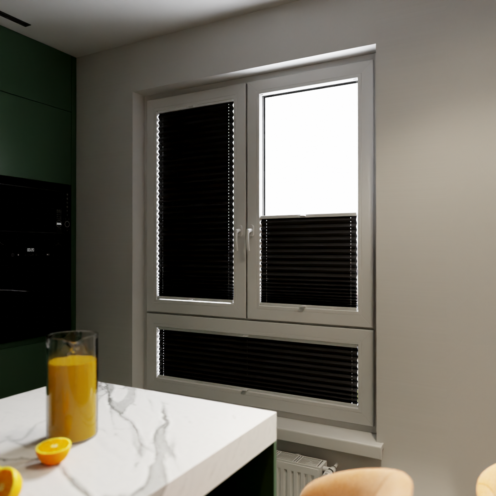 Jaloustore COSIFLOR® Plissee Merano Anthrazit - Bild 10