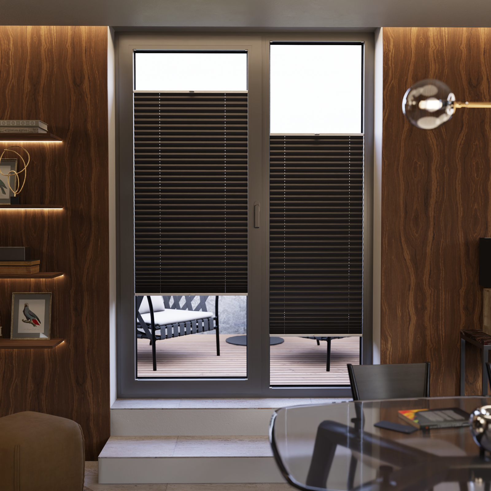 Jaloustore COSIFLOR® Plissee Merano Anthrazit - Bild 15