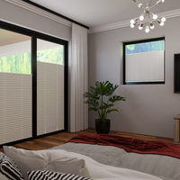 Jaloustore COSIFLOR® Plissee Bolzano Weiß - Vorschau 1