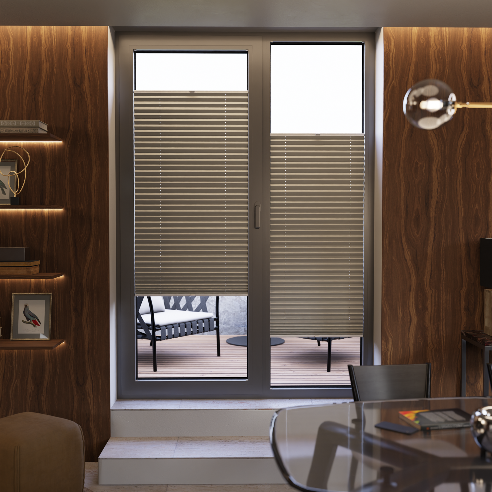 Jaloustore COSIFLOR® Plissee Bolzano Weiß - Bild 15