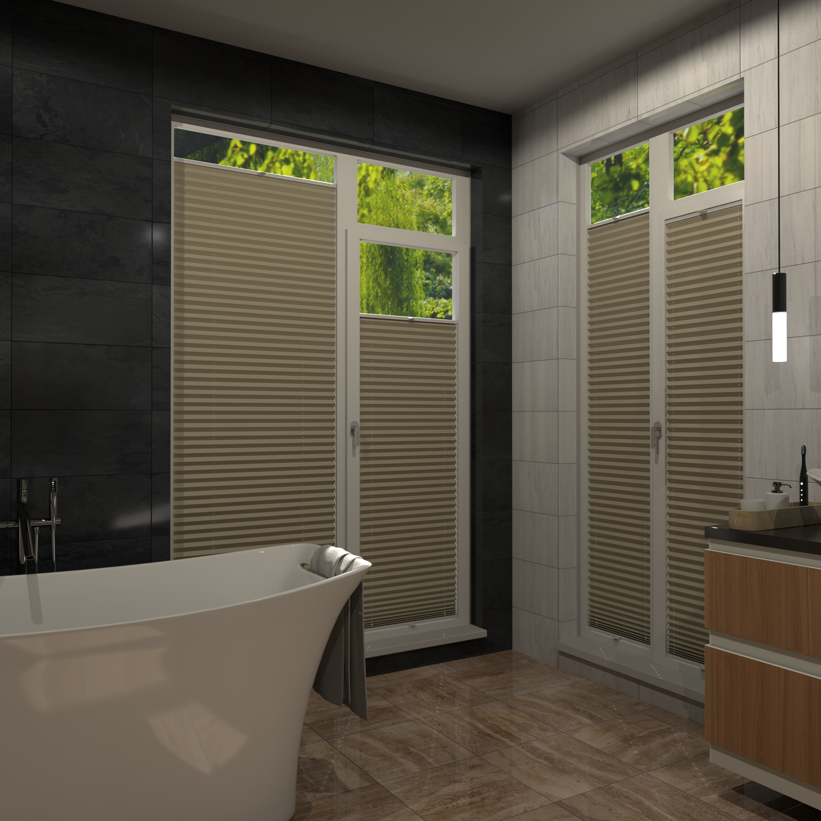 Jaloustore COSIFLOR® Plissee Bolzano Beige - Bild 16