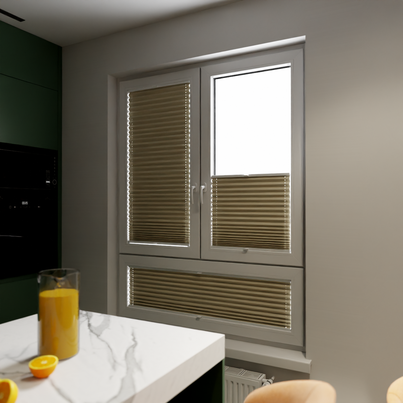 Jaloustore COSIFLOR® Plissee Bolzano Beige - Bild 10