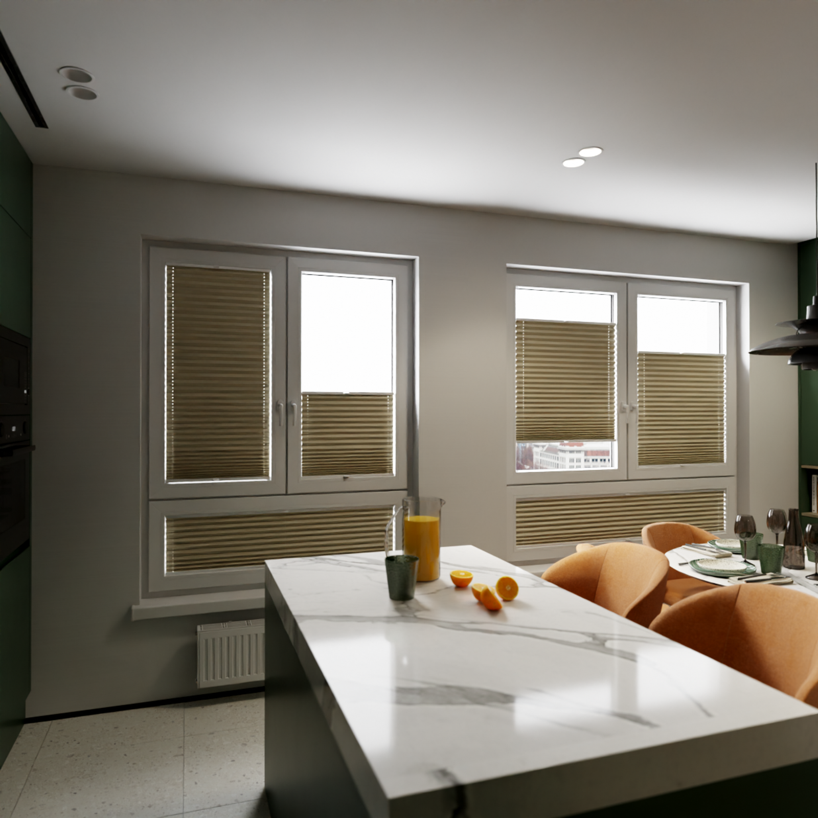 Jaloustore COSIFLOR® Plissee Bolzano Beige - Bild 11