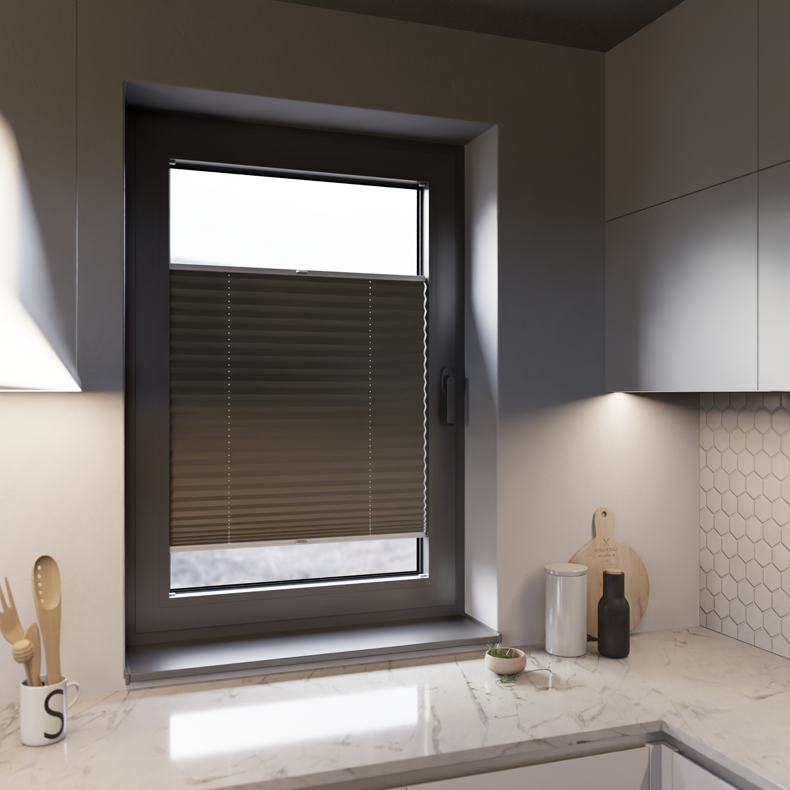 Jaloustore COSIFLOR® Plissee Bolzano Beige - Bild 12