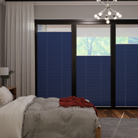 Jaloustore COSIFLOR® Plissee Bolzano Blau - Vorschau 0