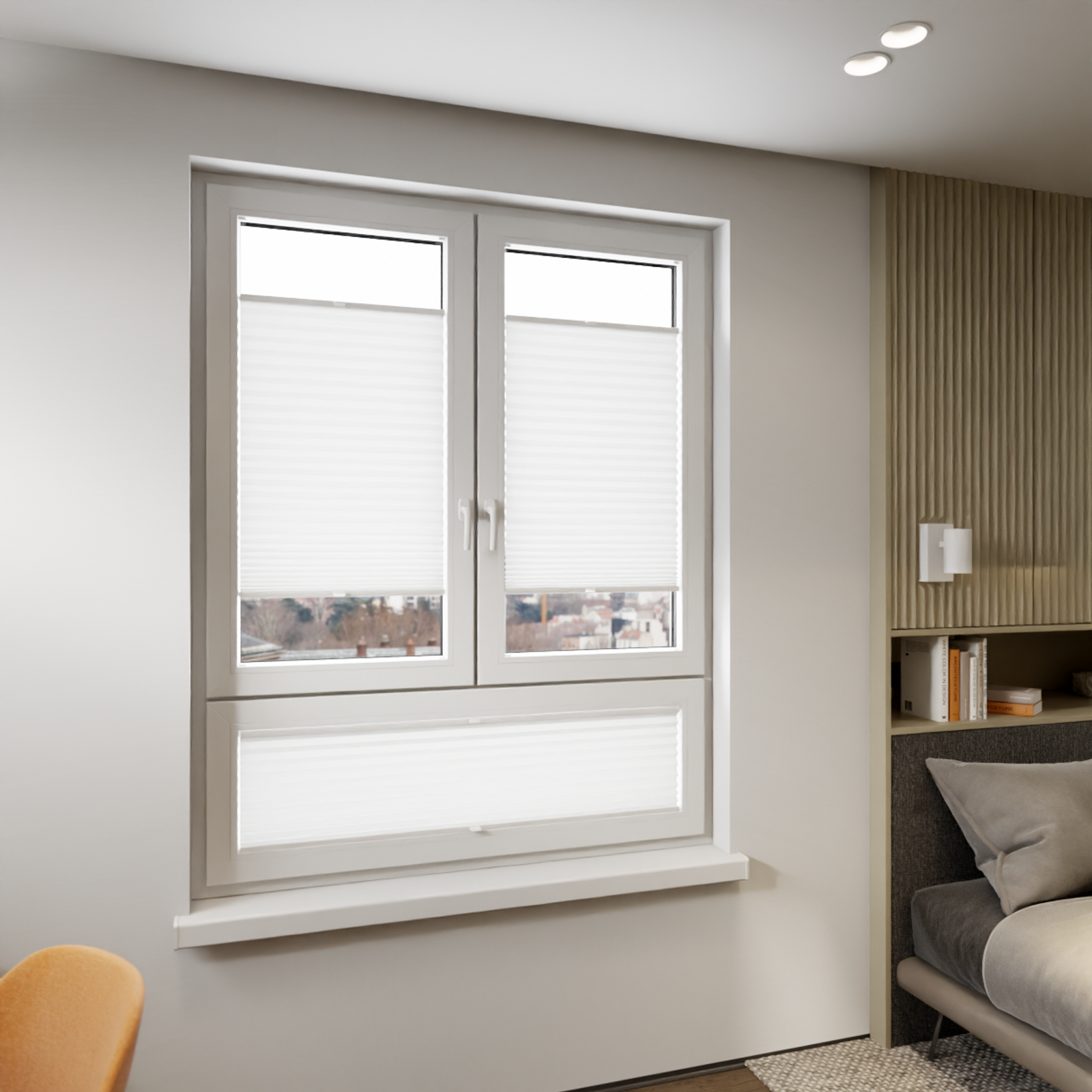 Jaloustore COSIFLOR® Plissee Firenze Weiß - Bild 8