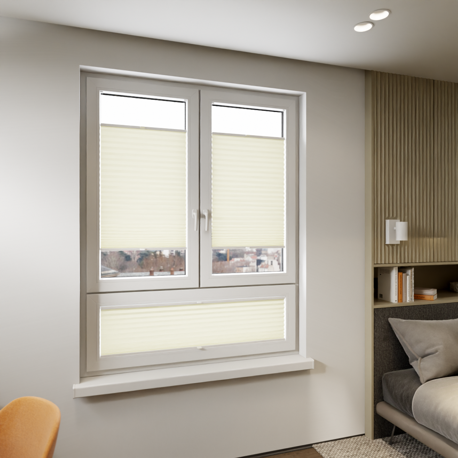 Jaloustore COSIFLOR® Plissee Firenze Beige - Bild 8