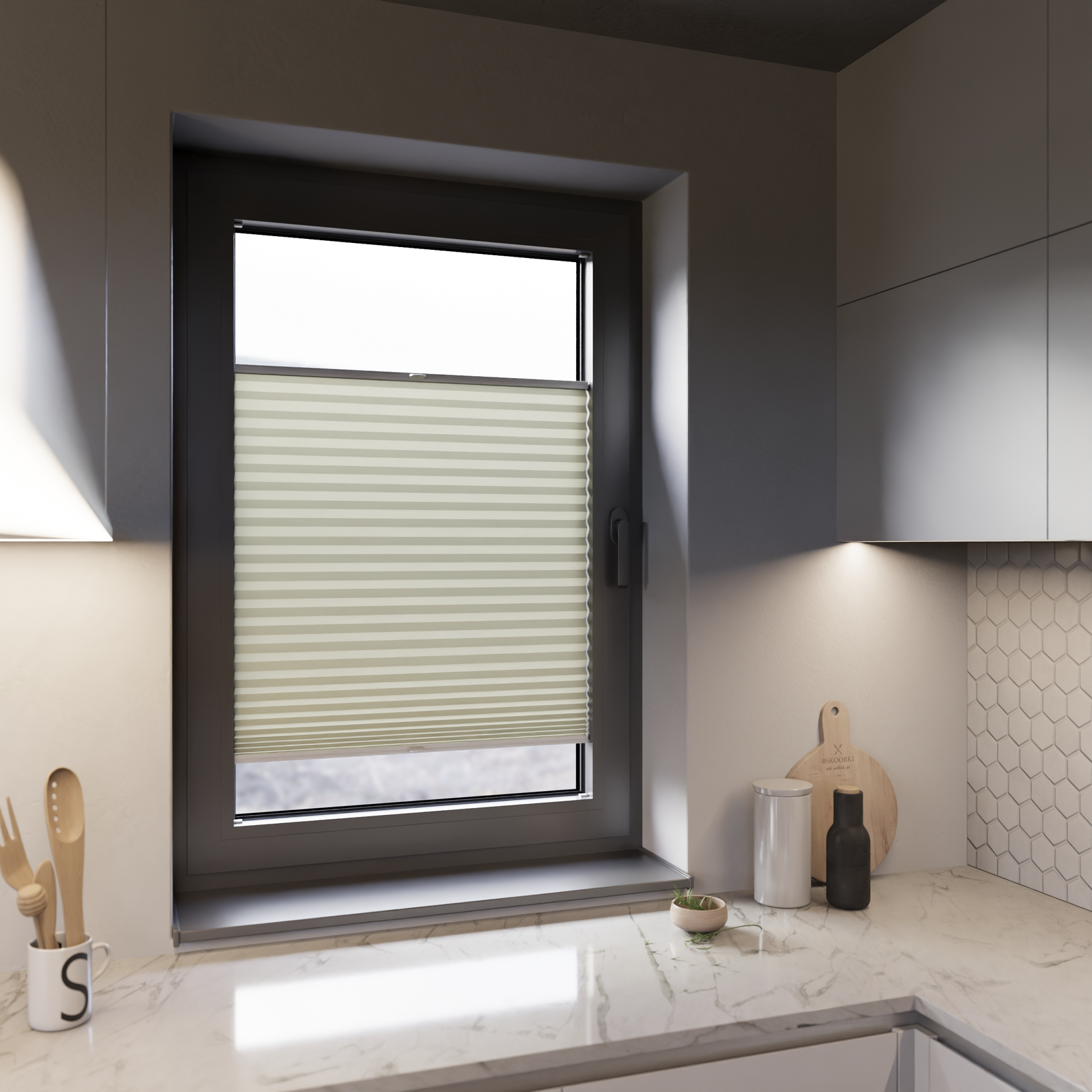 Jaloustore COSIFLOR® Plissee Firenze Beige - Bild 12