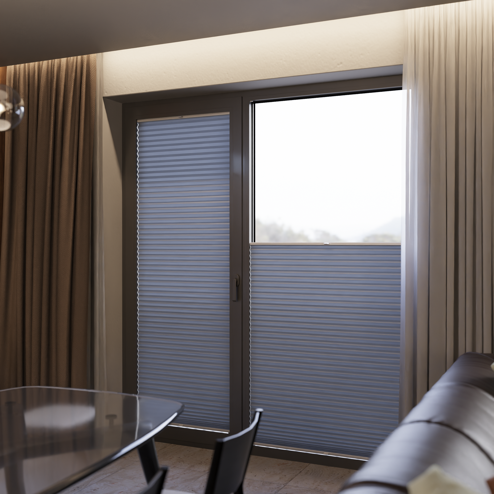 Jaloustore COSIFLOR® Plissee Firenze Pastellblau - Bild 13