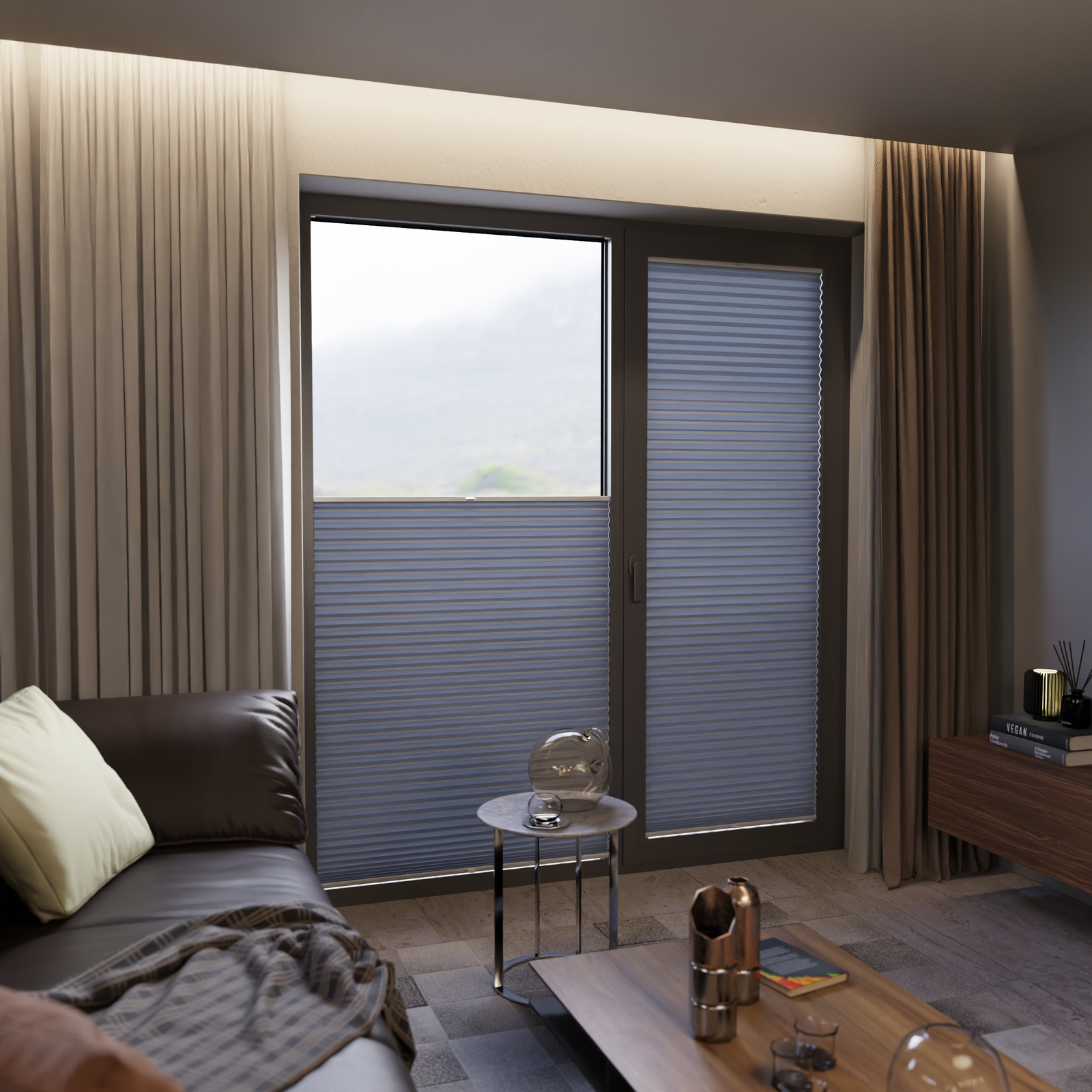 Jaloustore COSIFLOR® Plissee Firenze Pastellblau - Bild 14