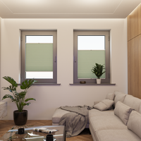 Jaloustore COSIFLOR® Plissee Firenze Pastellgrün - Vorschau 4