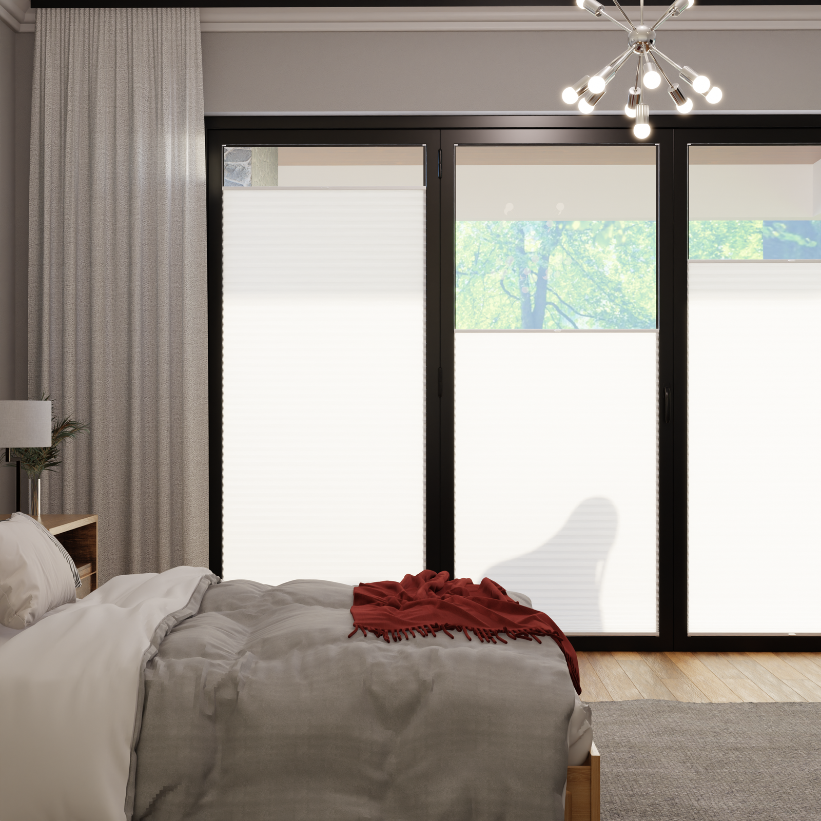 Jaloustore COSIFLOR® Plissee Napoli Weiß - Bild 0