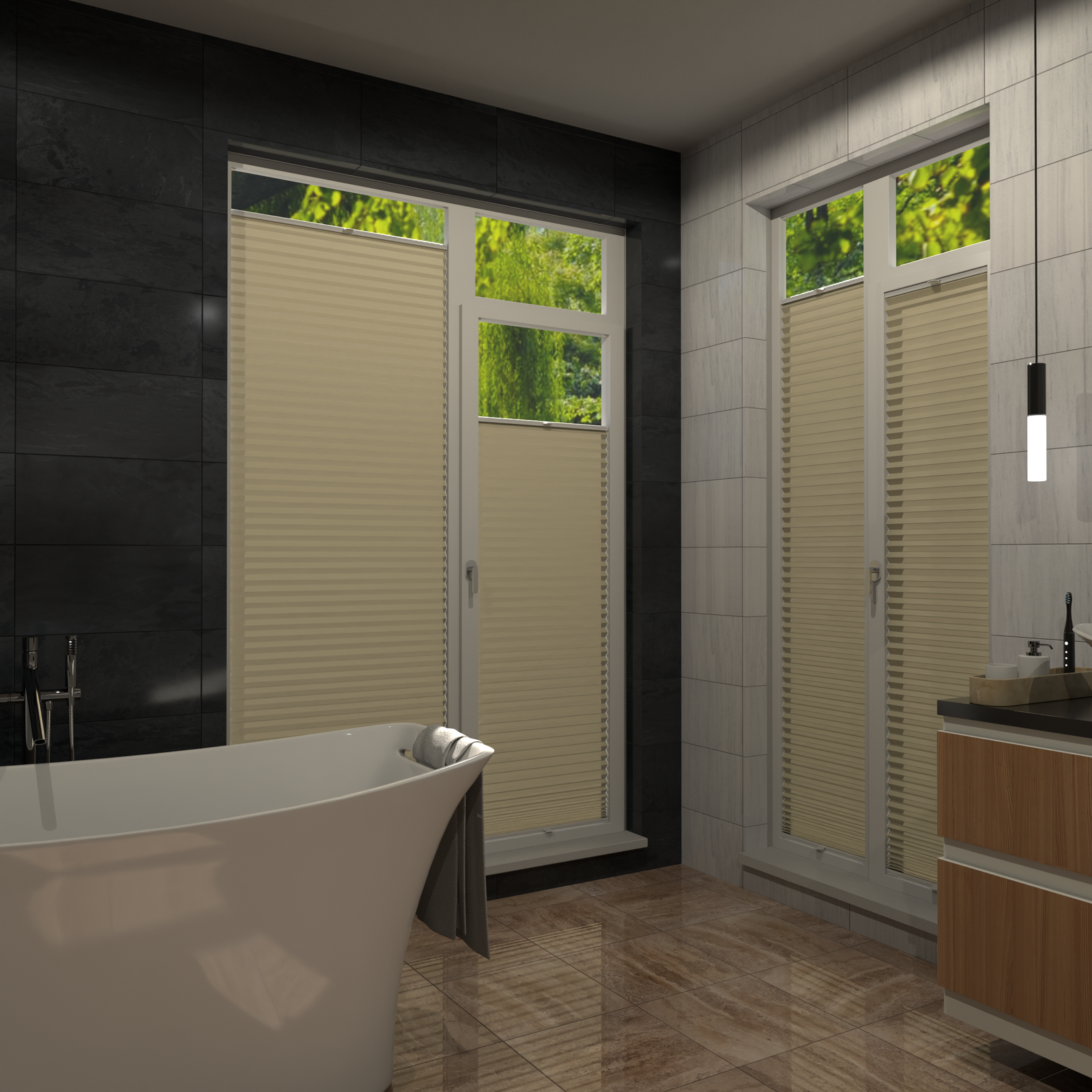 Jaloustore COSIFLOR® Plissee Napoli Beige - Bild 16