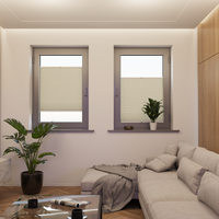 Jaloustore COSIFLOR® Plissee Napoli Beige - Vorschau 4