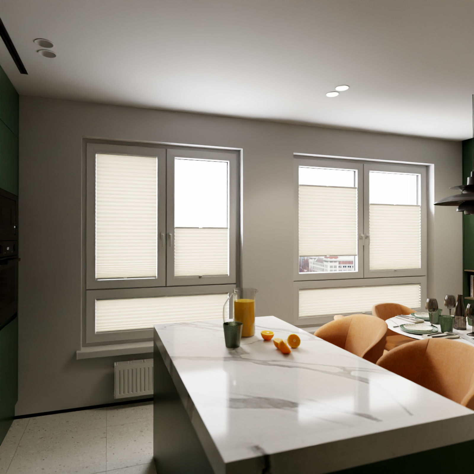 Jaloustore COSIFLOR® Plissee Napoli Beige - Bild 11