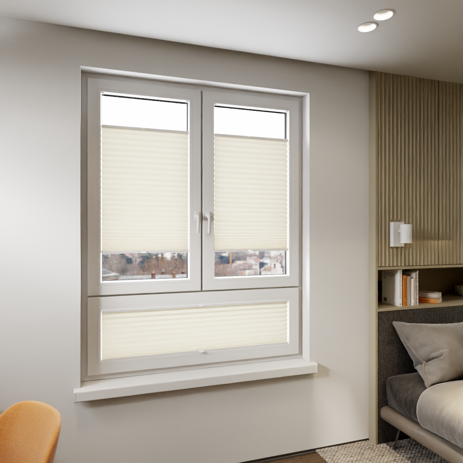 Jaloustore COSIFLOR® Plissee Napoli Beige - Bild 8