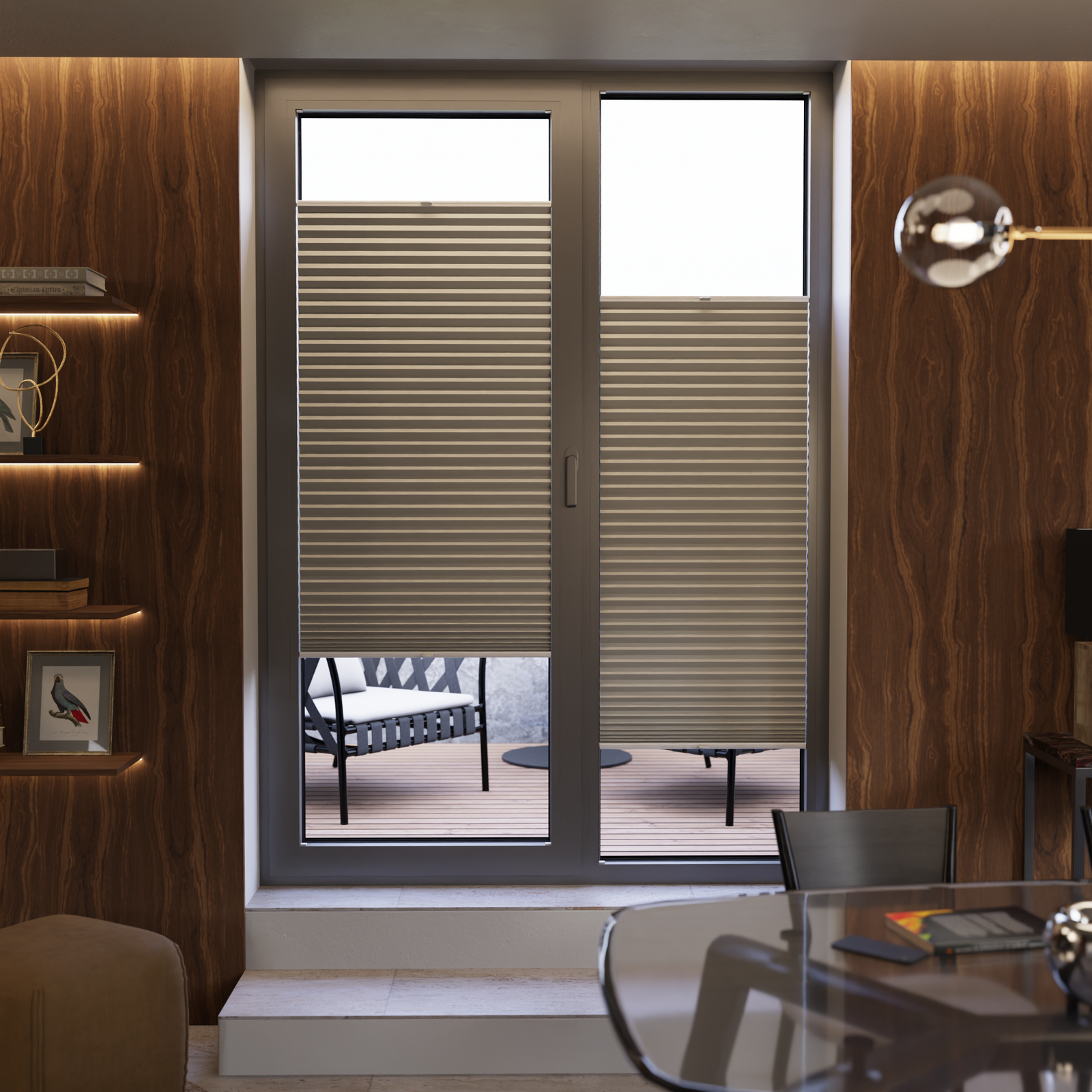 Jaloustore COSIFLOR® Plissee Skagen Weiß - Bild 15