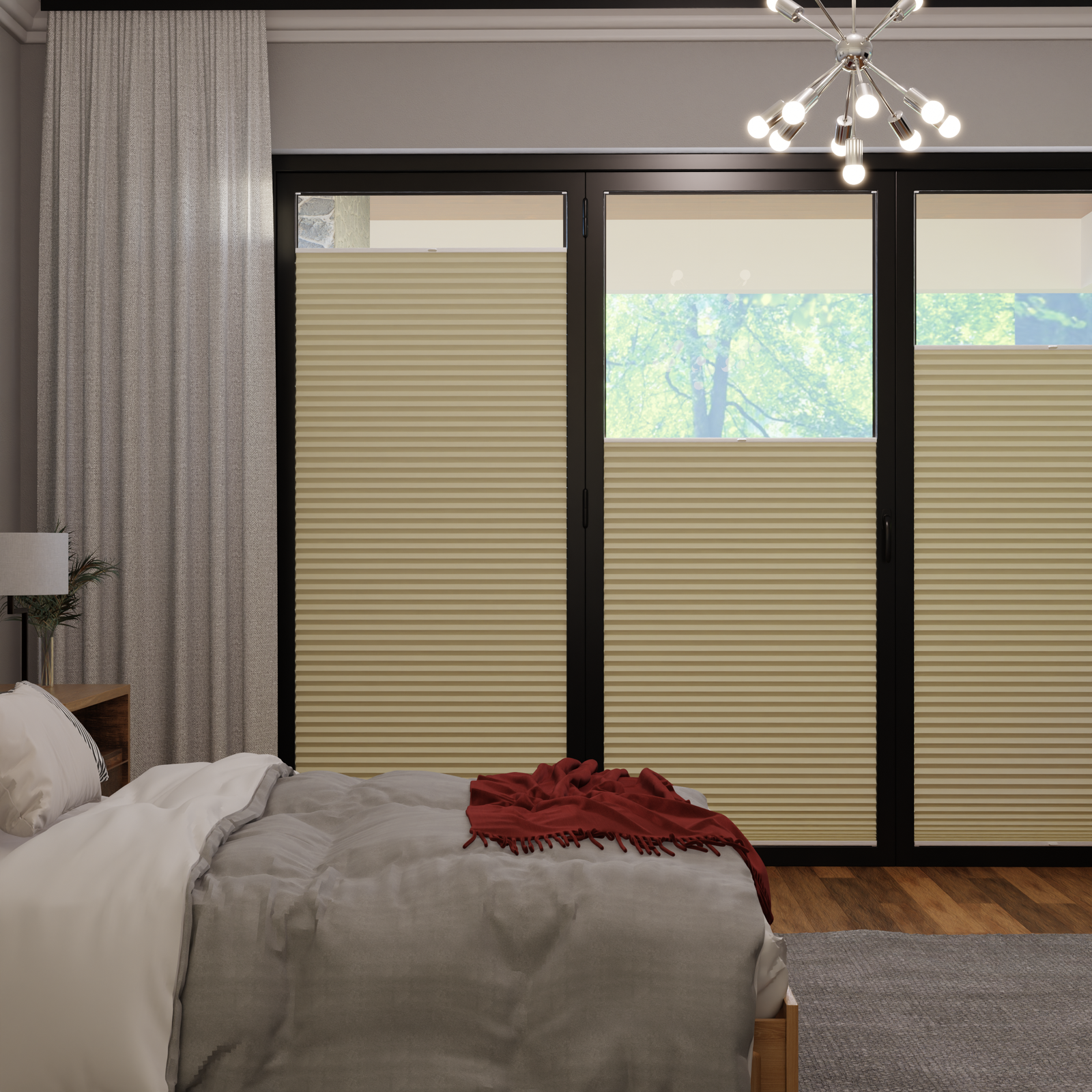 Jaloustore COSIFLOR® Plissee Skagen Beige - Bild 0