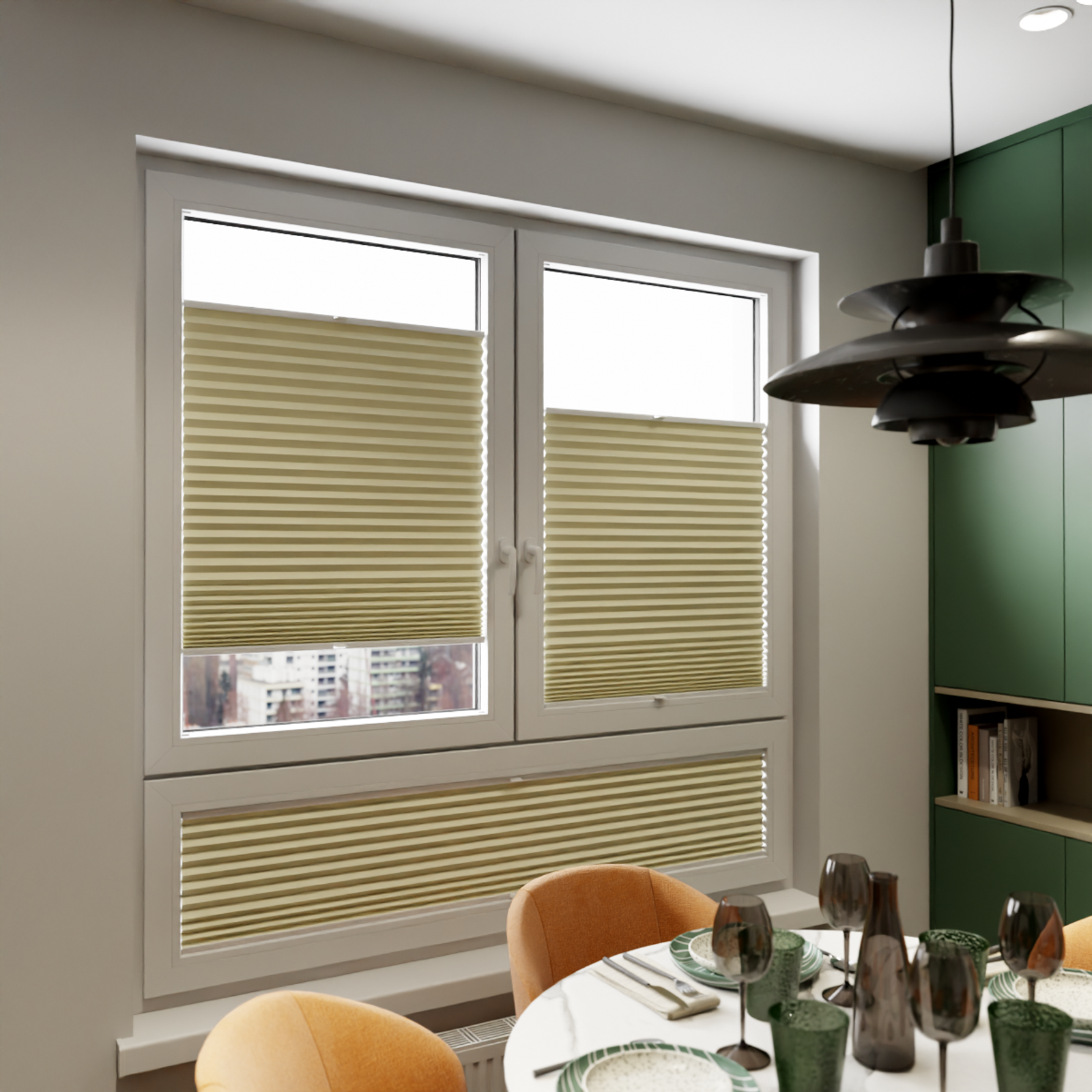 Jaloustore COSIFLOR® Plissee Skagen Beige - Bild 7