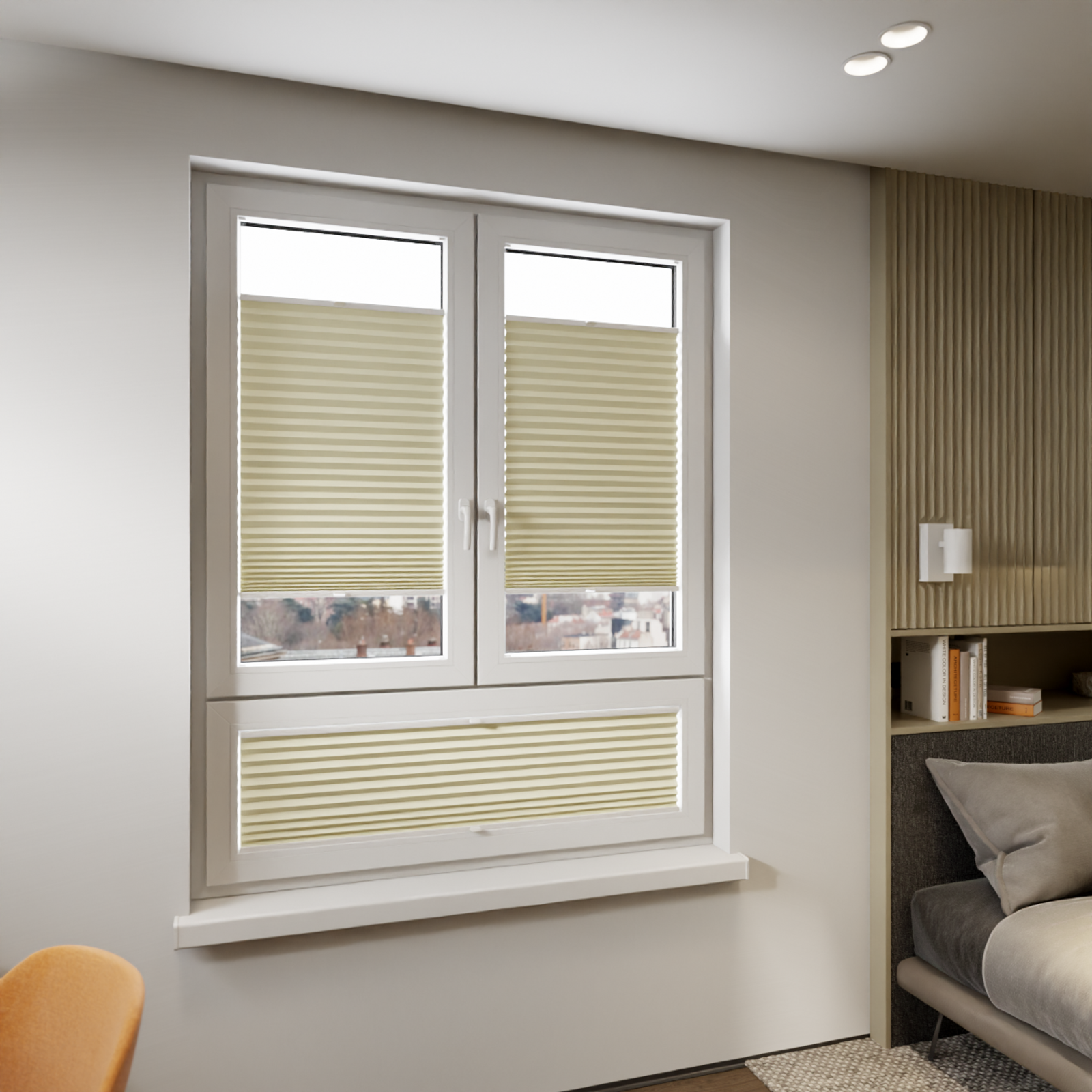 Jaloustore COSIFLOR® Plissee Skagen Beige - Bild 8