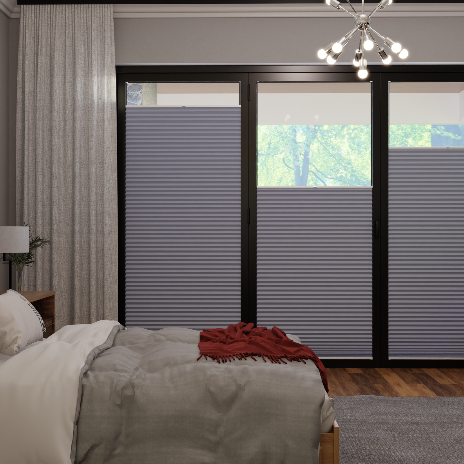 Jaloustore COSIFLOR® Plissee Skagen Pastellblau - Bild 0