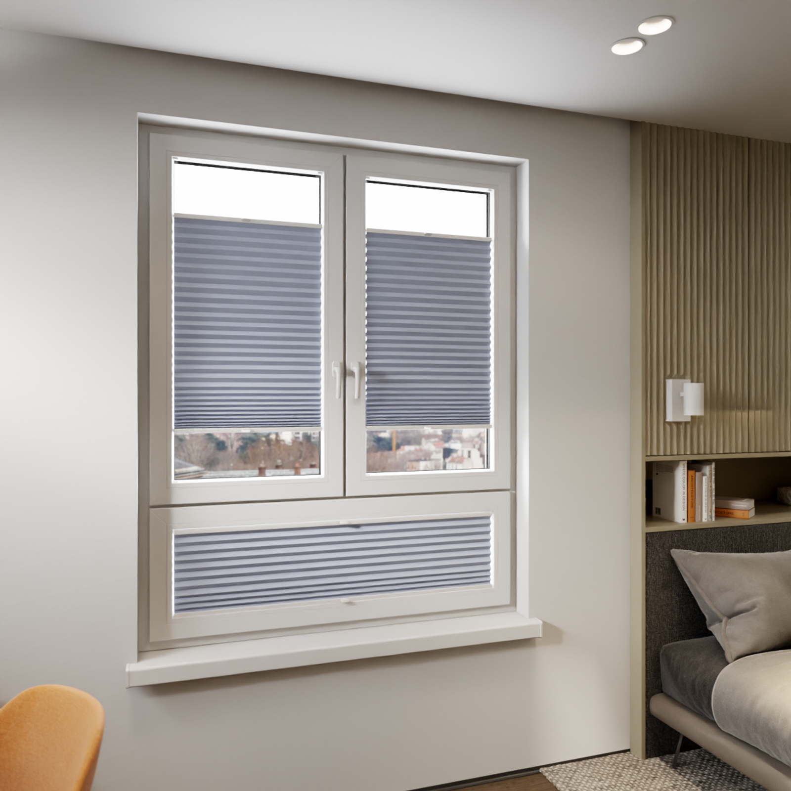 Jaloustore COSIFLOR® Plissee Skagen Pastellblau - Bild 8