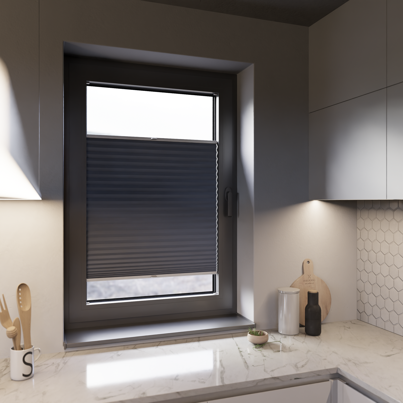 Jaloustore COSIFLOR® Plissee Skagen Pastellblau - Bild 12