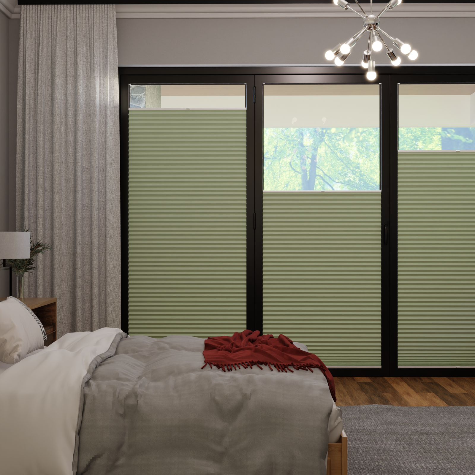 Jaloustore COSIFLOR® Plissee Skagen Pastellgrün - Bild 0