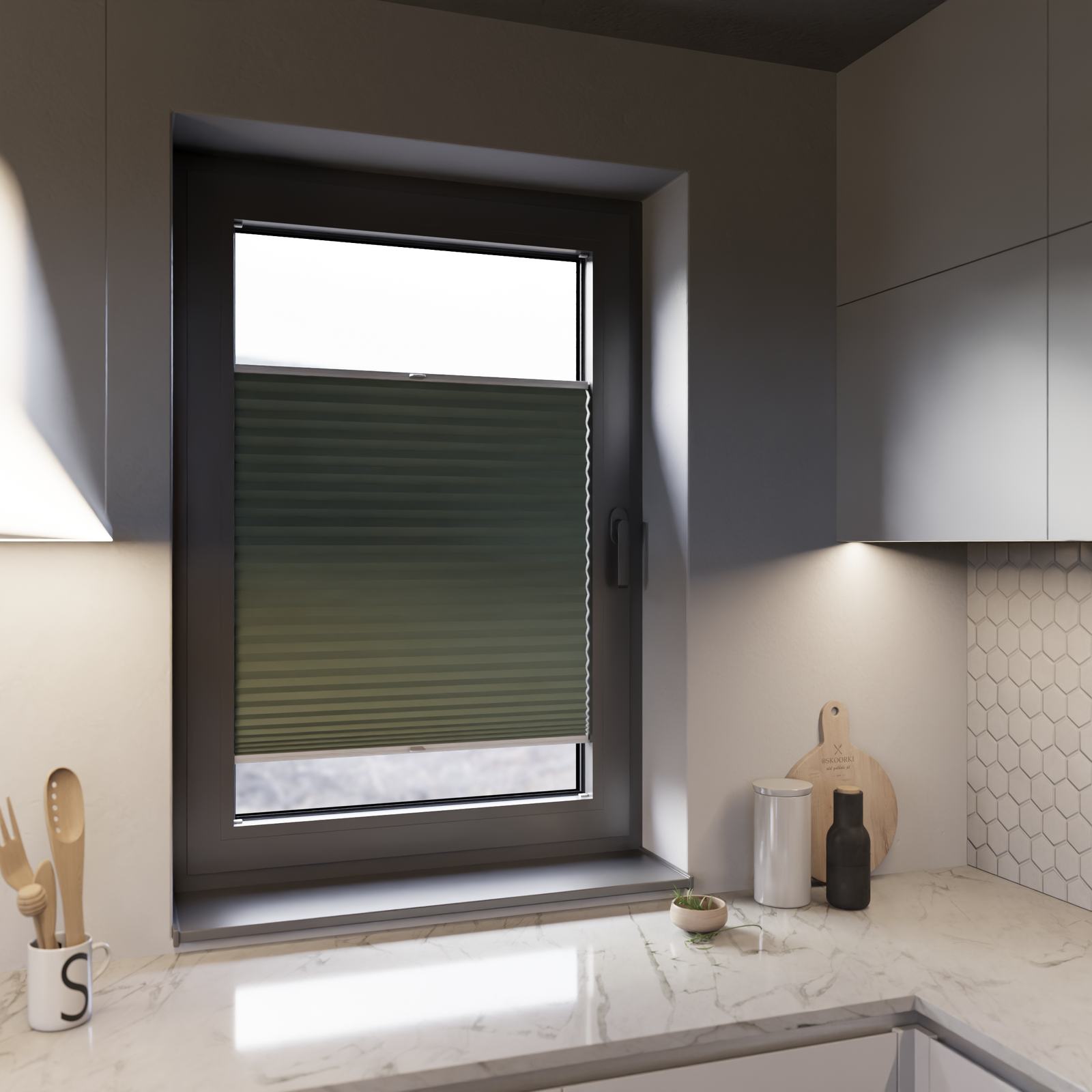 Jaloustore COSIFLOR® Plissee Skagen Pastellgrün - Bild 12