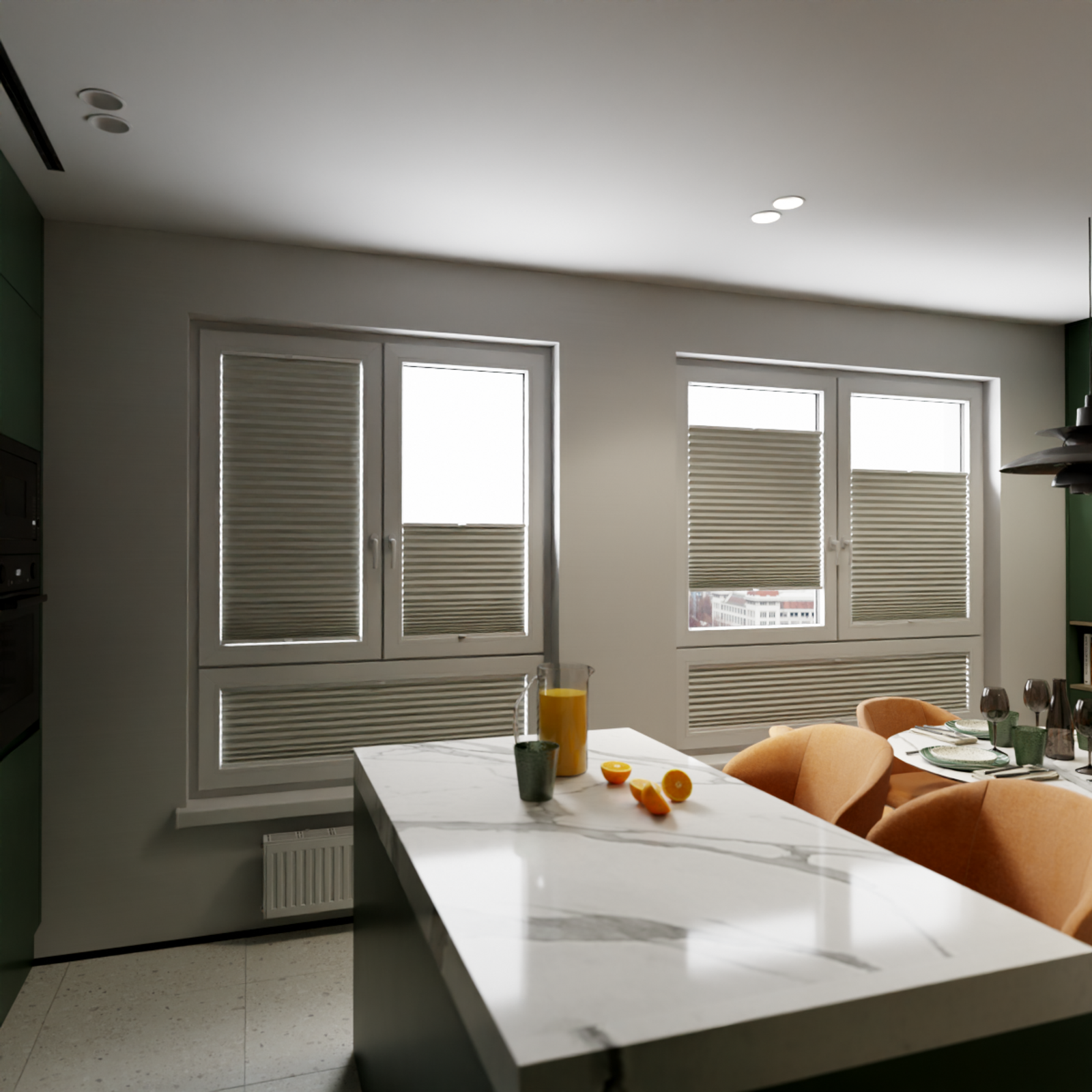 Jaloustore COSIFLOR® Plissee Skagen Hellgrau - Bild 11