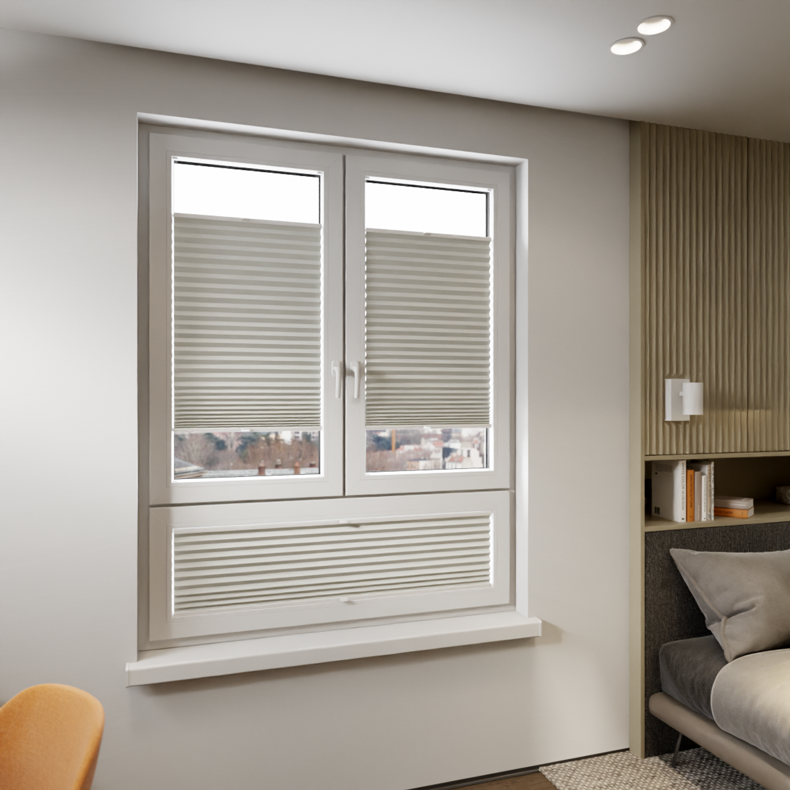 Jaloustore COSIFLOR® Plissee Skagen Hellgrau - Bild 8