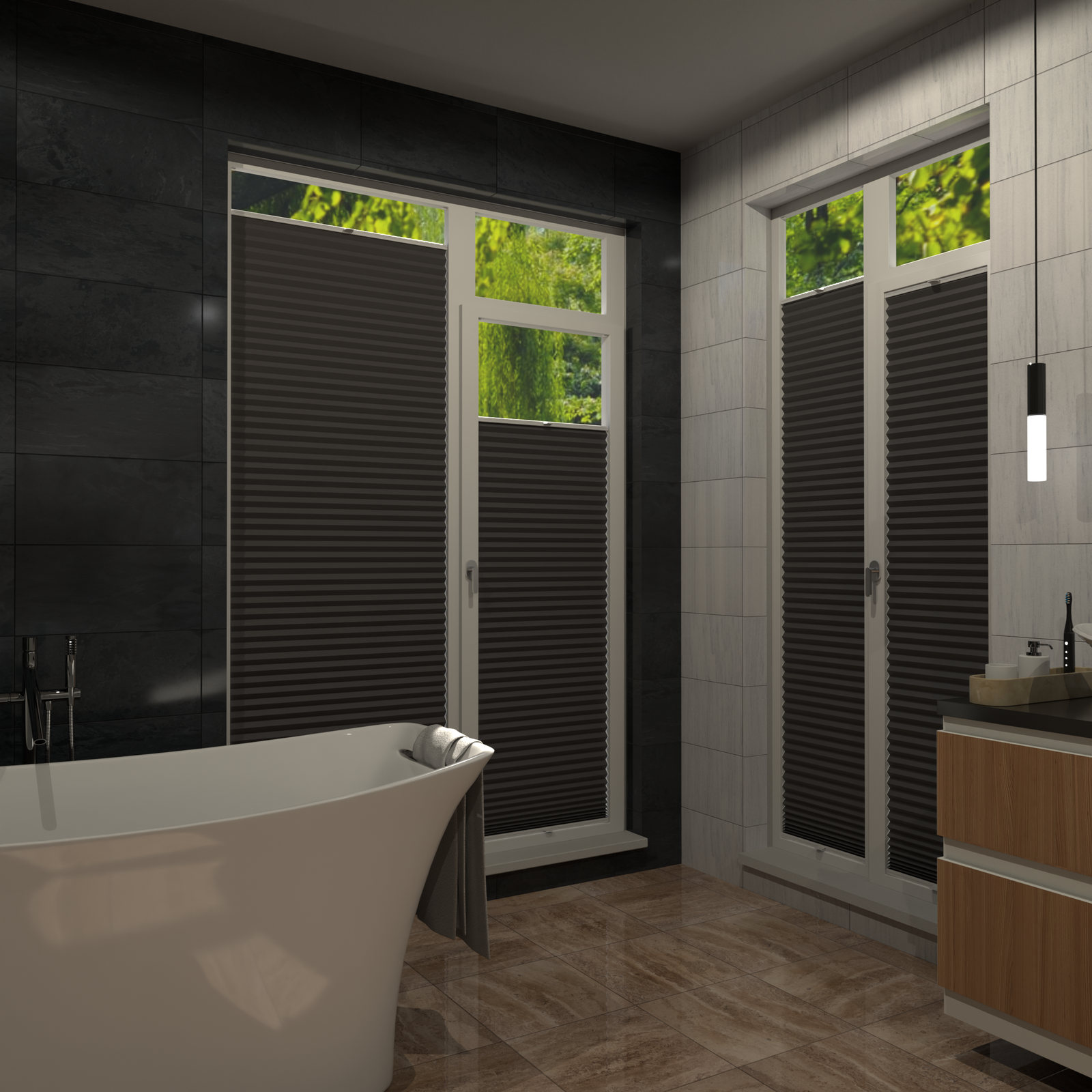 Jaloustore COSIFLOR® Plissee Skagen Anthrazit - Bild 16