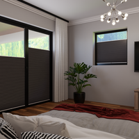 Jaloustore COSIFLOR® Plissee Skagen Anthrazit - Vorschau 1