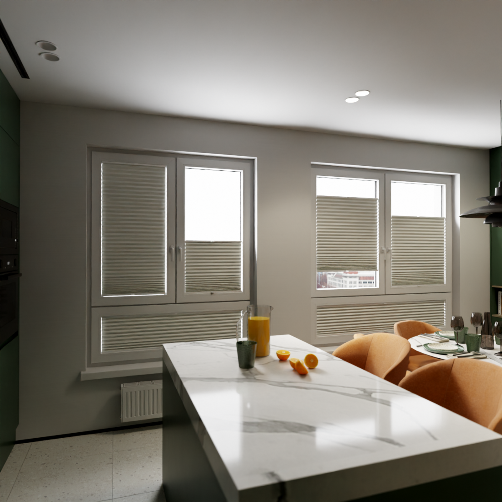 Jaloustore COSIFLOR® Plissee Dublin Weiß - Bild 11