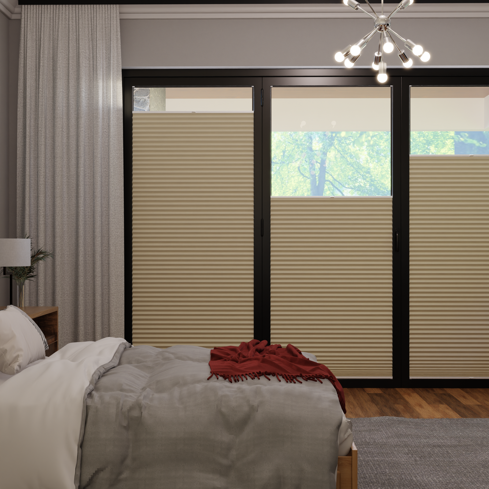 Jaloustore COSIFLOR® Plissee Dublin Beige - Bild 0