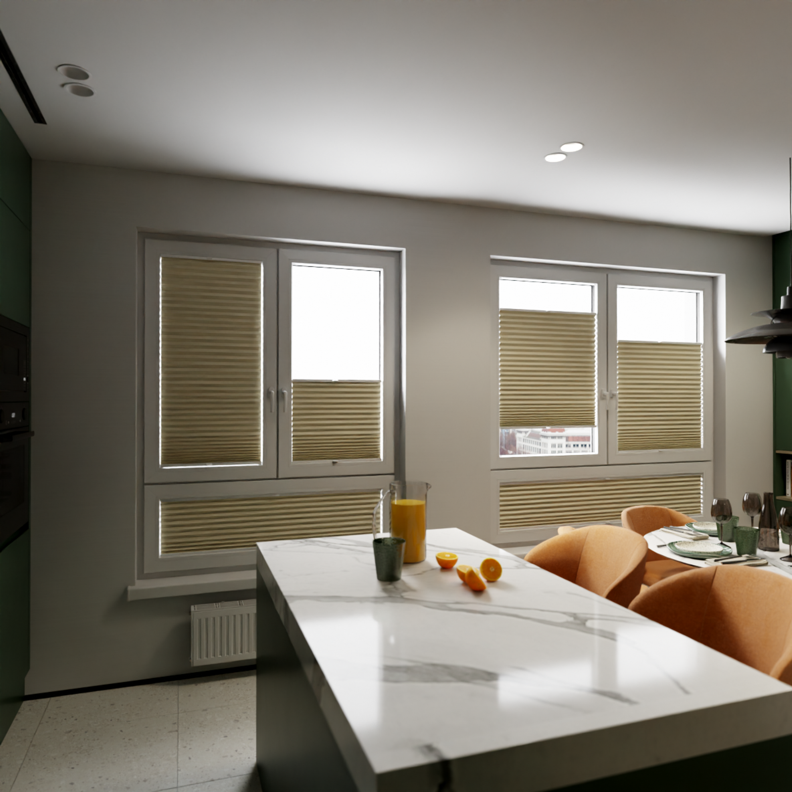 Jaloustore COSIFLOR® Plissee Dublin Beige - Bild 11