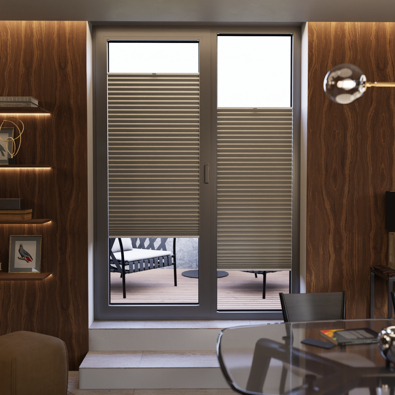 Jaloustore COSIFLOR® Plissee Dublin Hellgrau - Bild 15