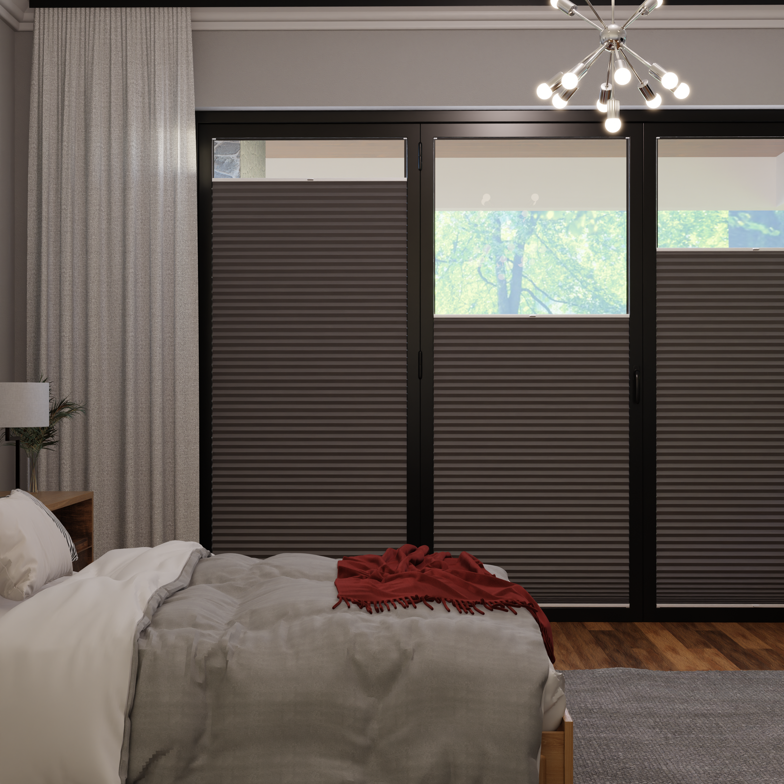 Jaloustore COSIFLOR® Plissee Dublin Grau - Bild 0