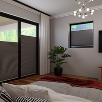 Jaloustore COSIFLOR® Plissee Dublin Grau - Vorschau 1