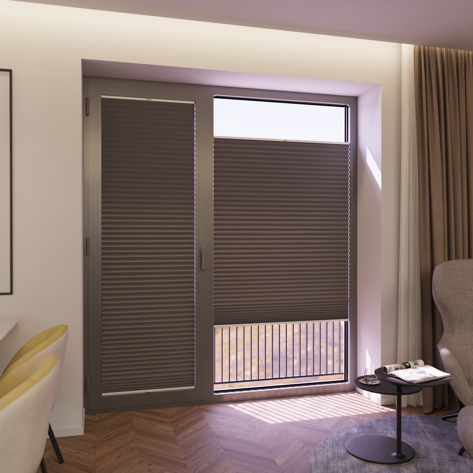 Jaloustore COSIFLOR® Plissee Dublin Grau - Bild 6