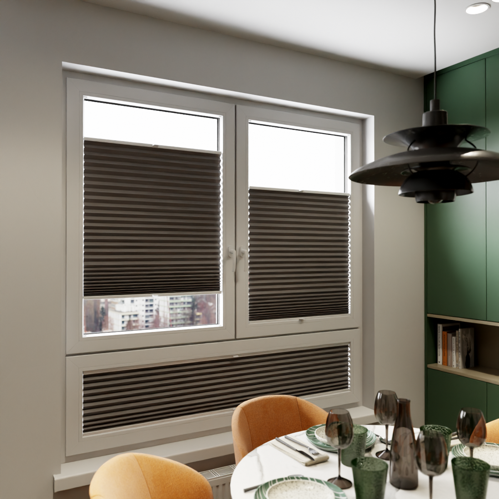 Jaloustore COSIFLOR® Plissee Dublin Grau - Bild 7