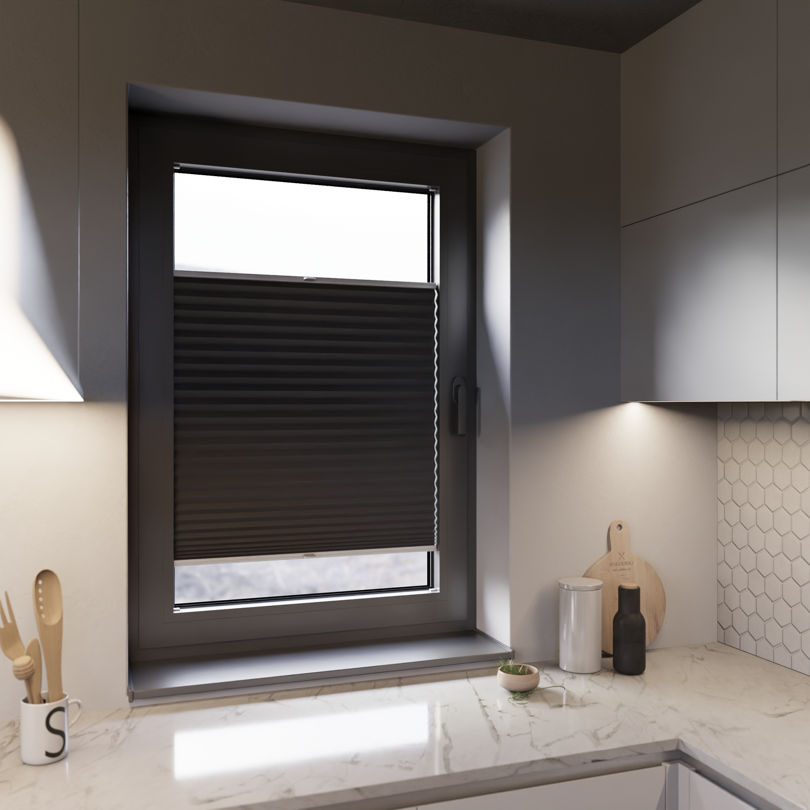 Jaloustore COSIFLOR® Plissee Dublin Grau - Bild 12