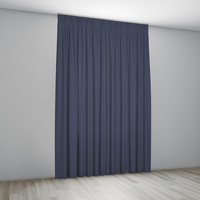 Jaloustore Vorhang Seeland Jeansblau - Vorschau 15