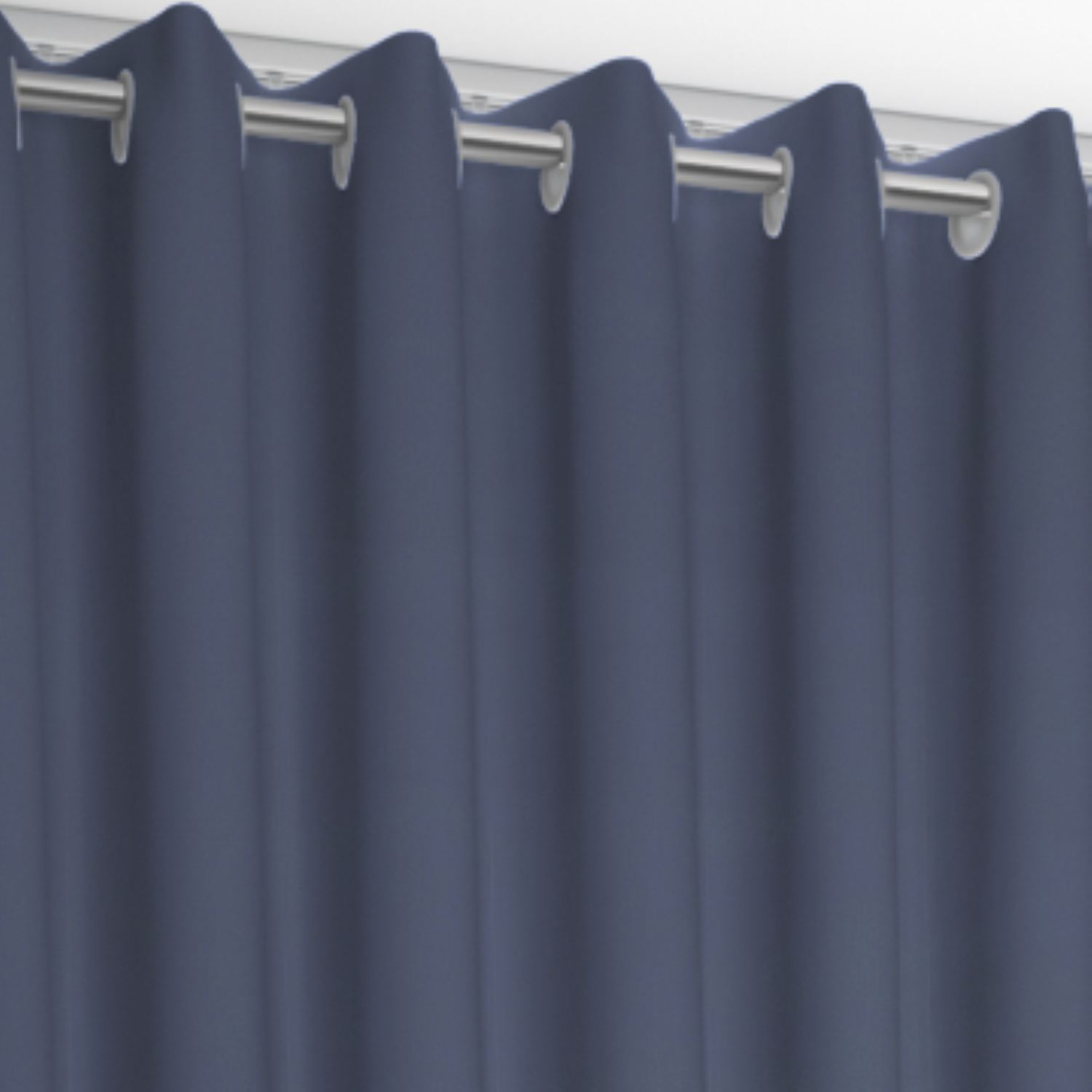 Jaloustore Vorhang Seeland Jeansblau - Bild 2