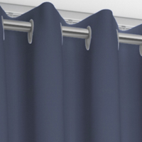Jaloustore Vorhang Seeland Jeansblau - Vorschau 25