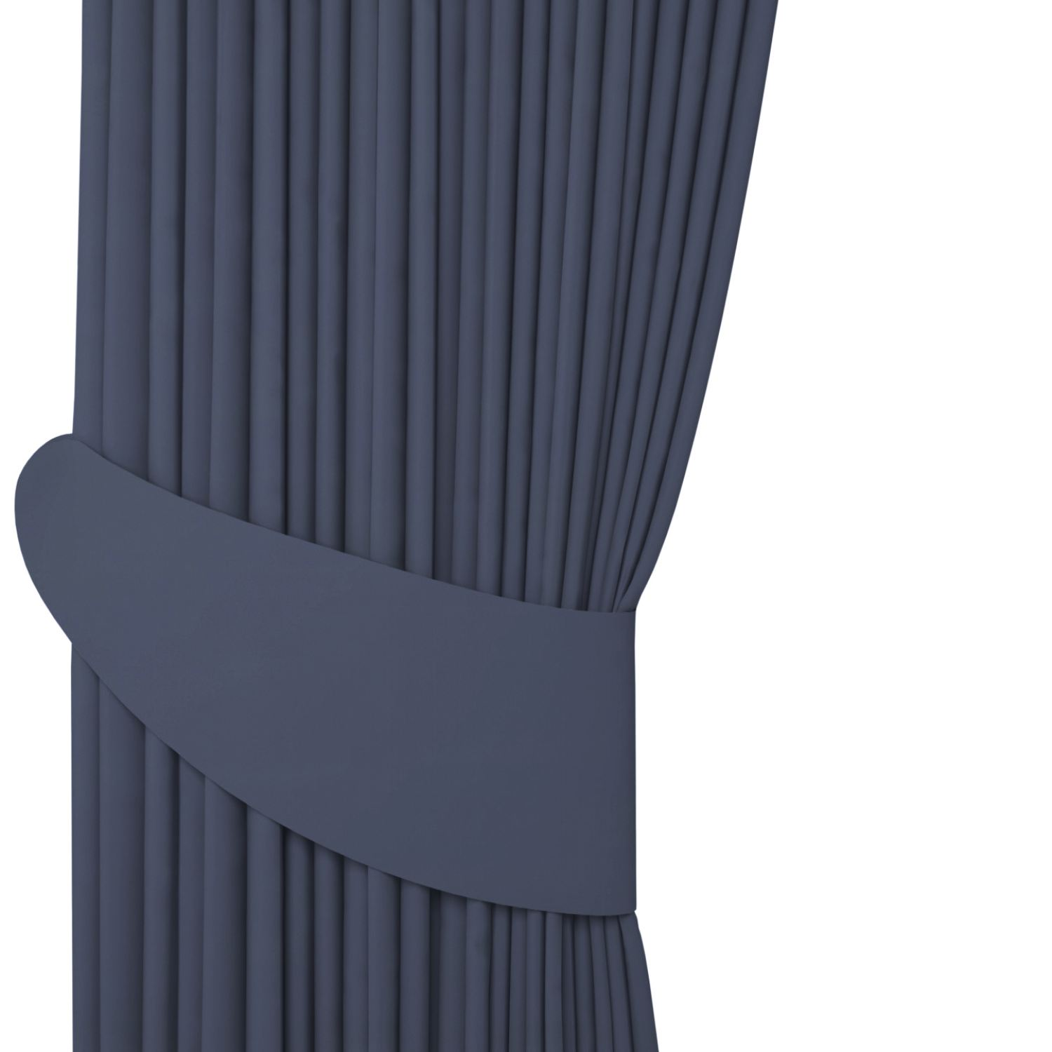 Jaloustore Vorhang Seeland Jeansblau - Bild 1