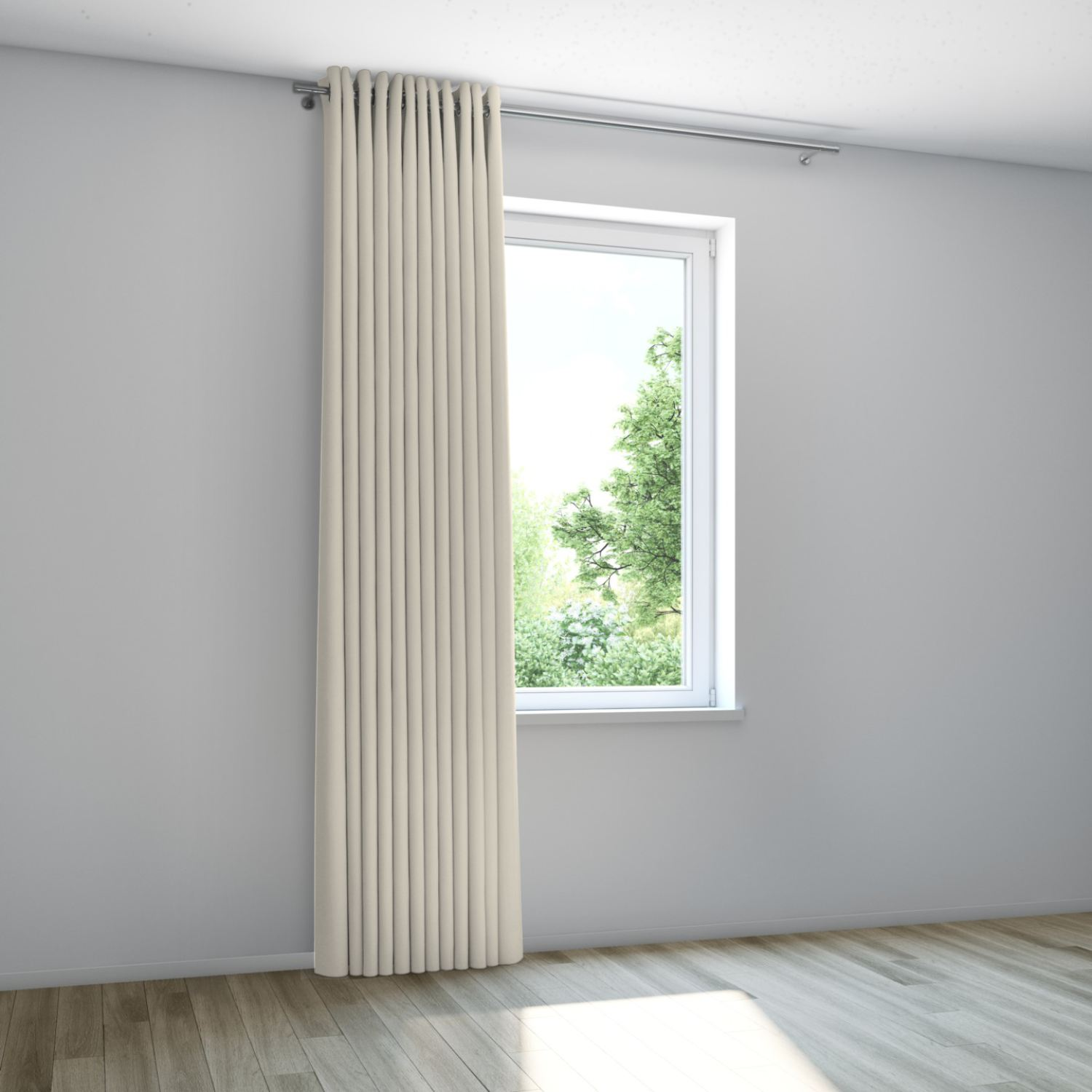 Jaloustore Vorhang Sylt Perlweiss - Bild 8