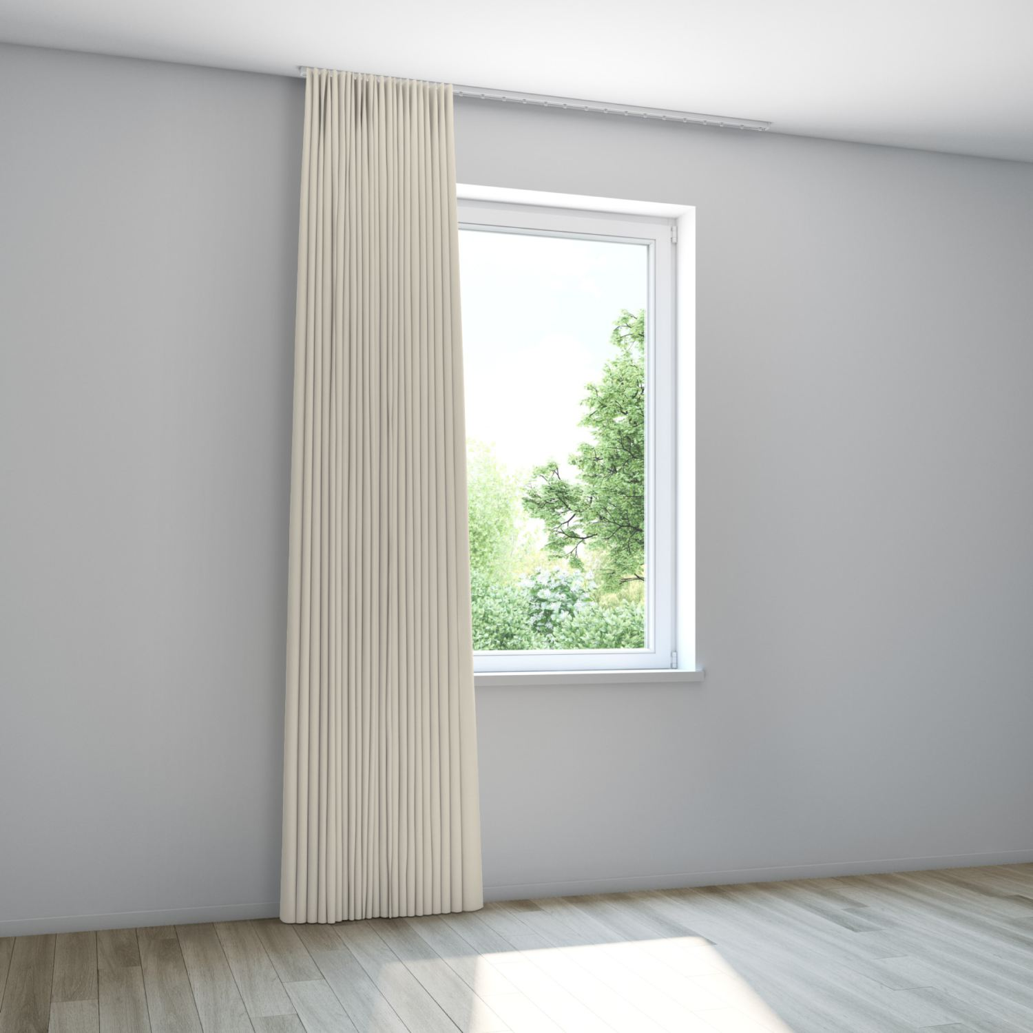 Jaloustore Vorhang Sylt Perlweiss - Bild 10